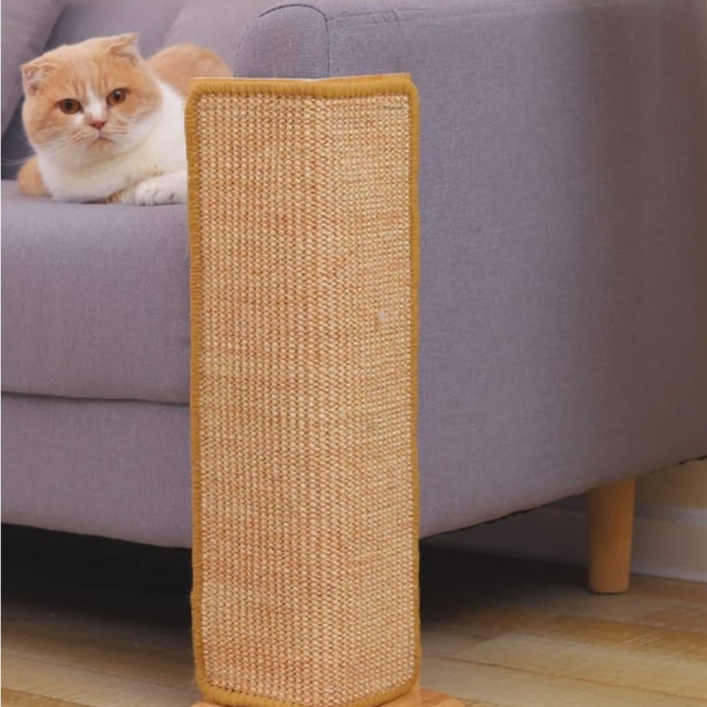 Tan Cat Scratching Post